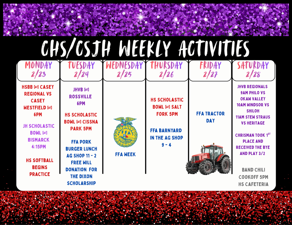 CHS/CJHS Weekly