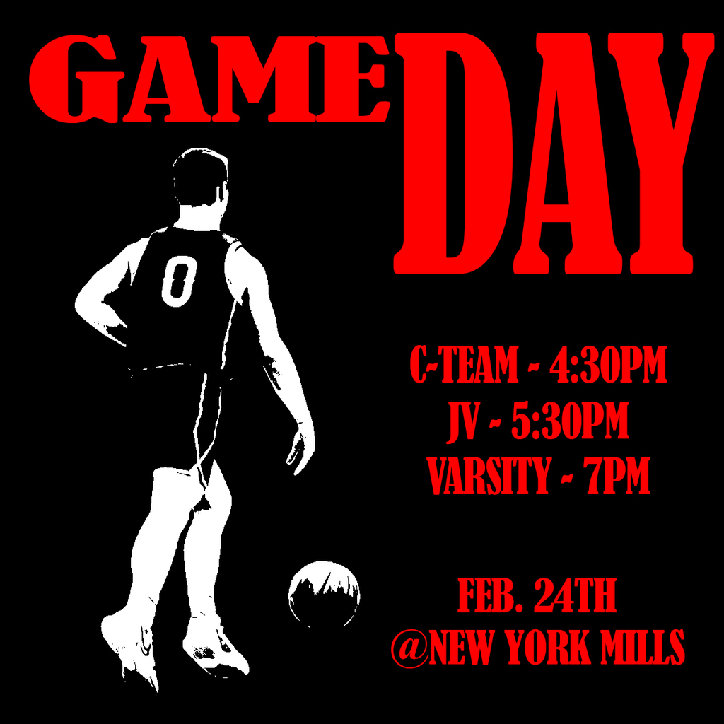 Boys travel to NYM with a game start of 4:30 PM.