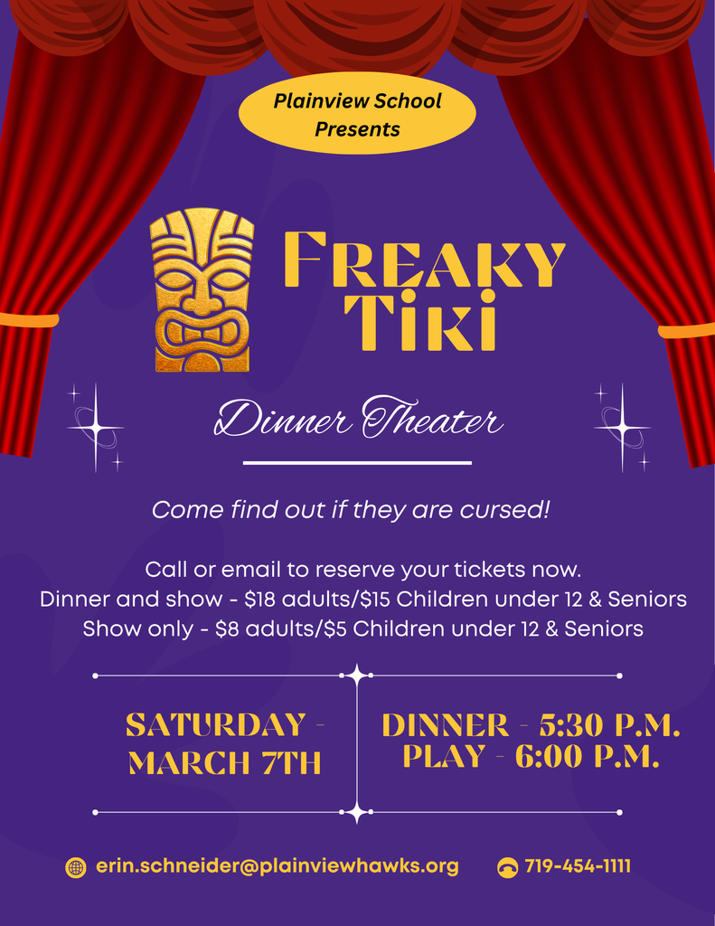 Plainview School Freaky Tiki Dinner Theater