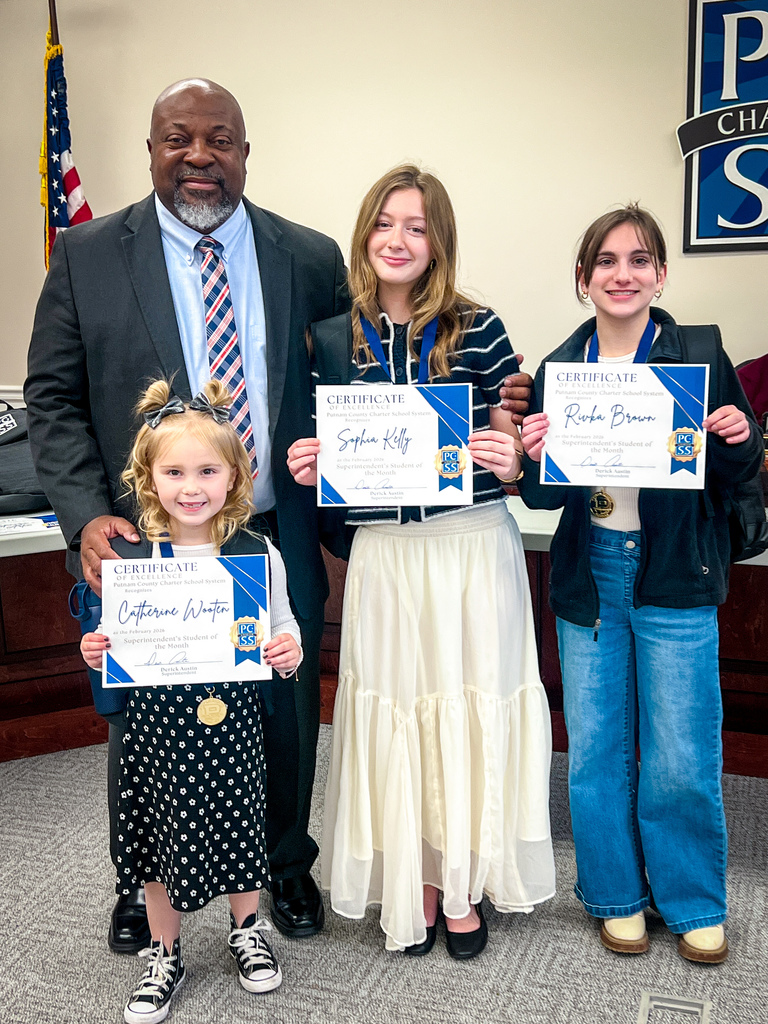February Superintendent Students of the Month
