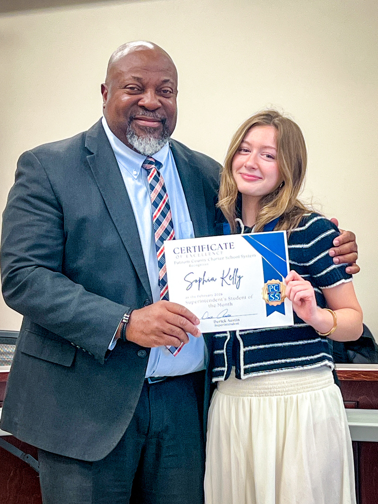 PCHS' February Student of the Month