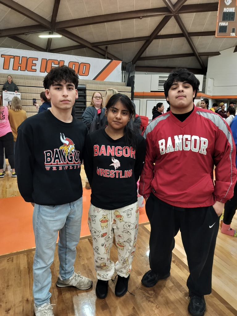 Three athletes, two boys  and one girl.