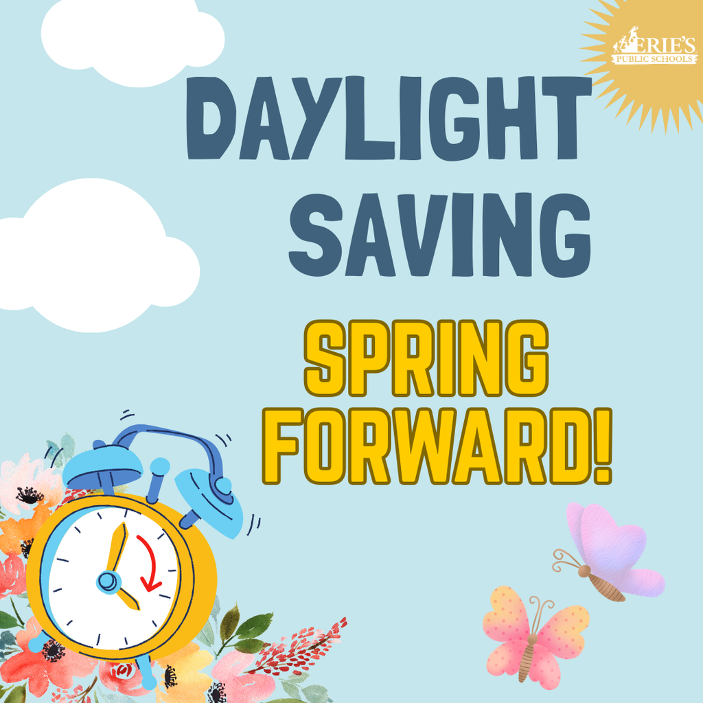 Daylight Saving, don't forget to spring forward. 