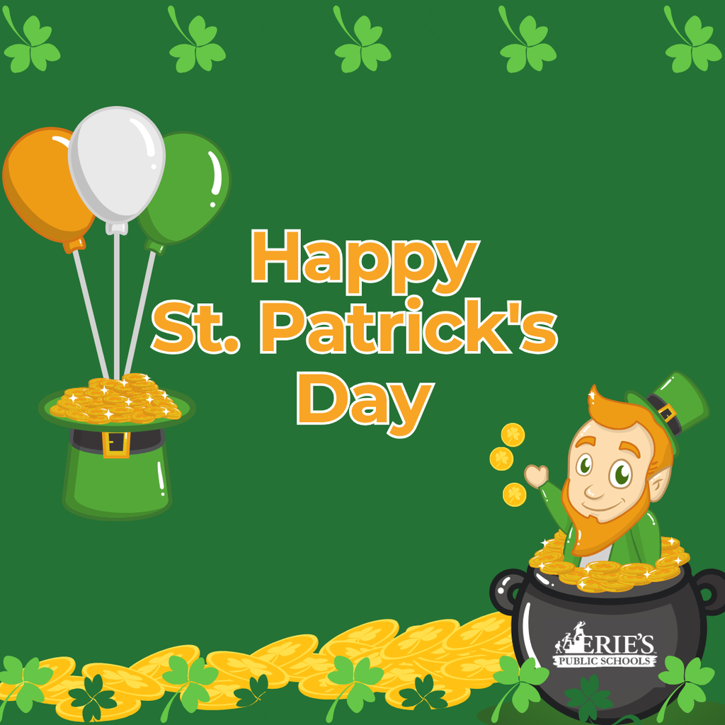 Happy St. Patrick's Day. 