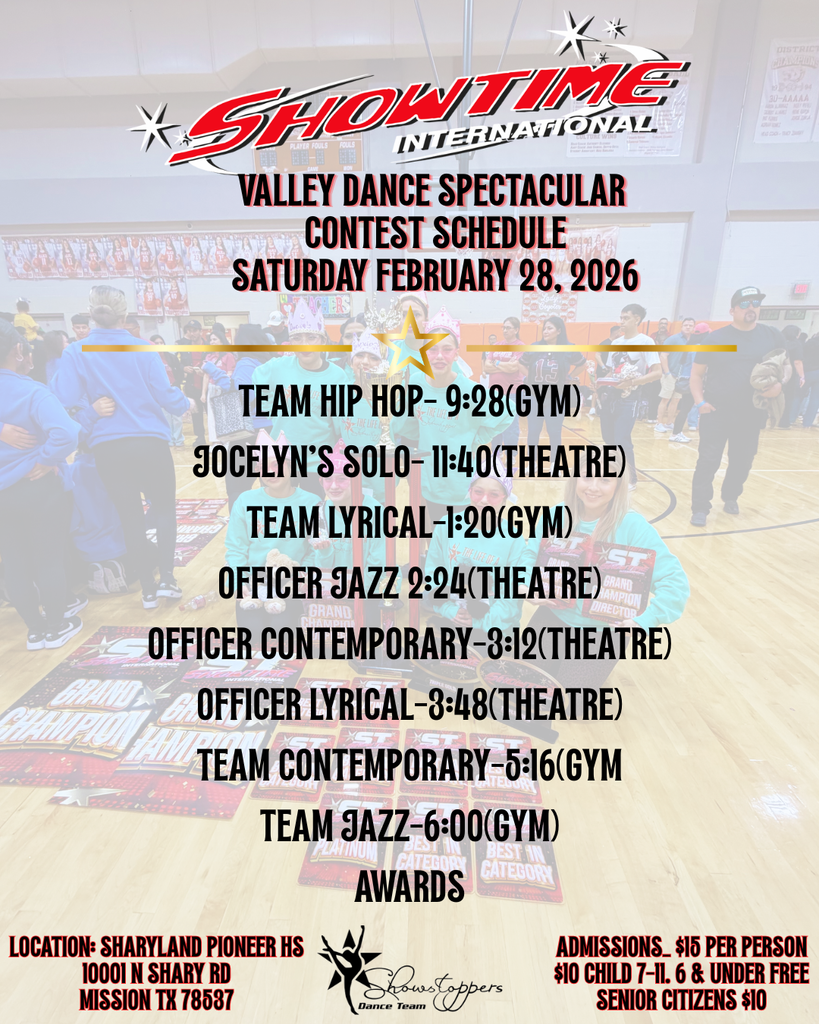 VDS Contest Schedule