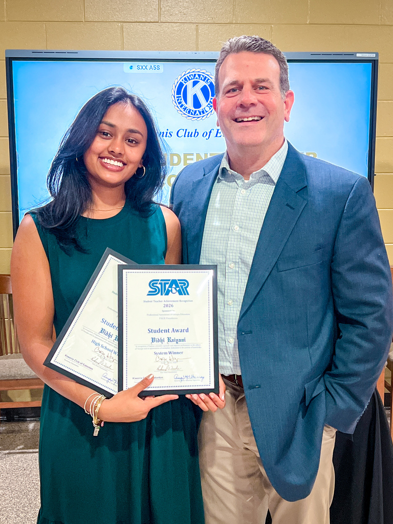 2026 PCHS STAR Student