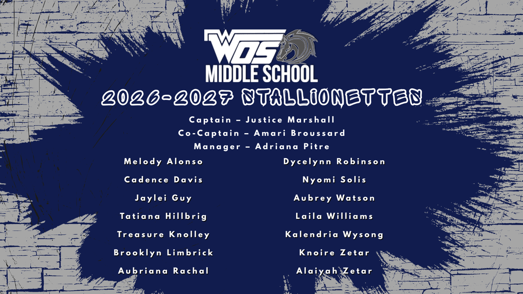 WOSMS Stallionettes 2026-2027