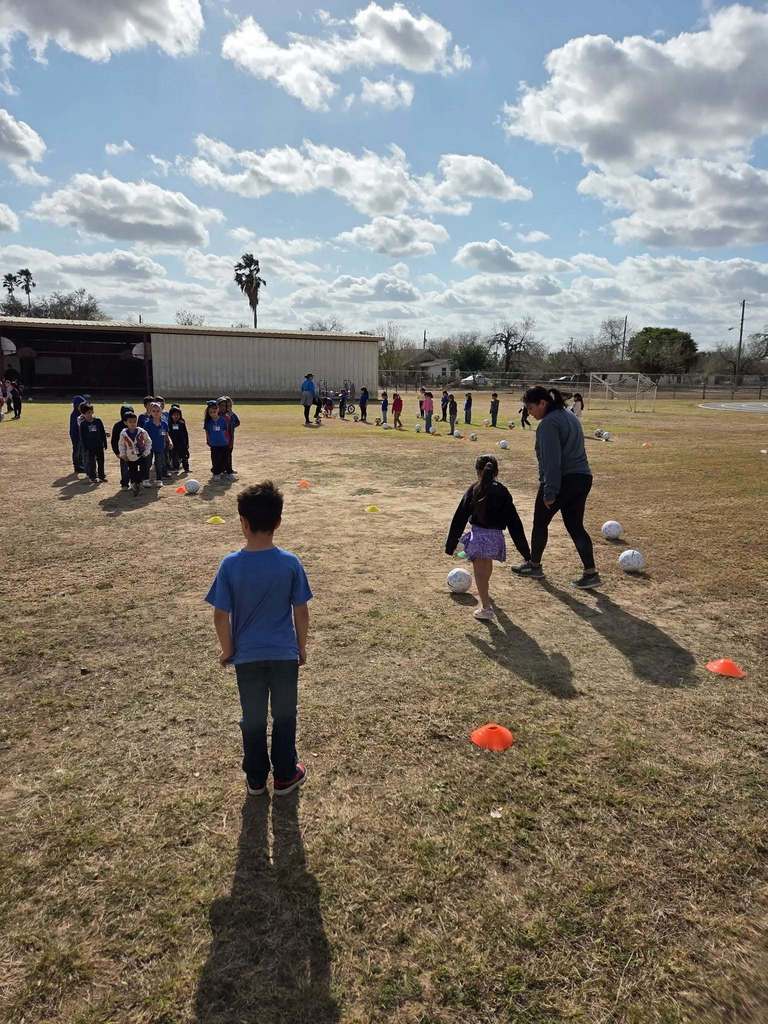 A.M. Ochoa Primary soccer drills