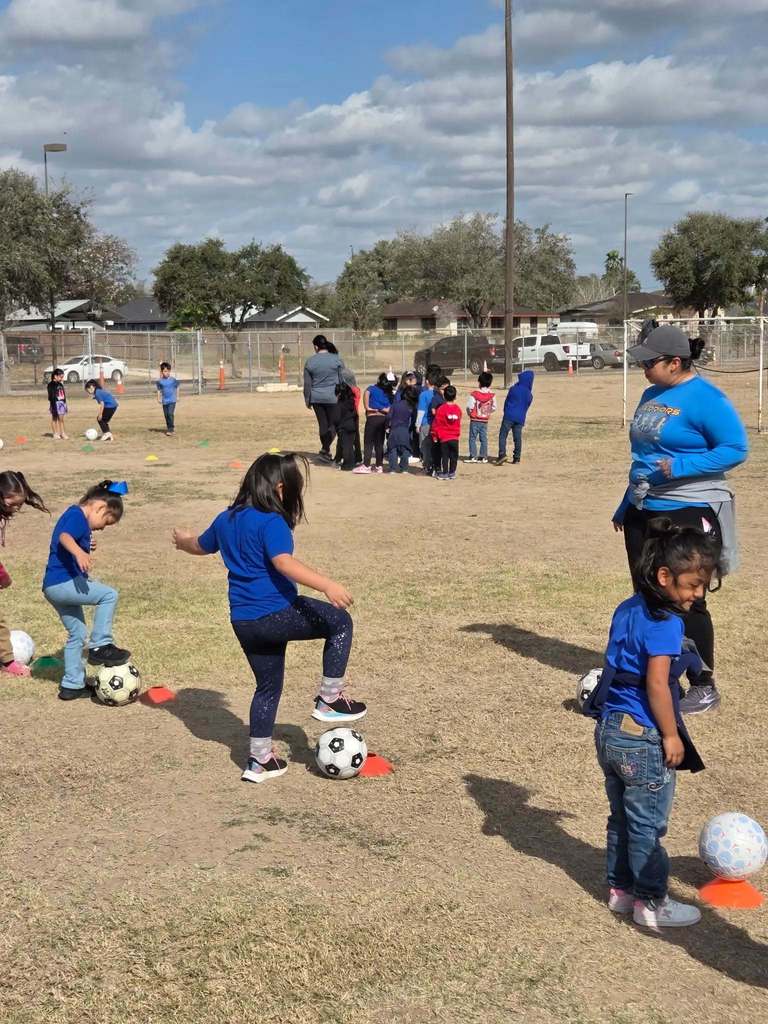 A.M. Ochoa Primary soccer drills