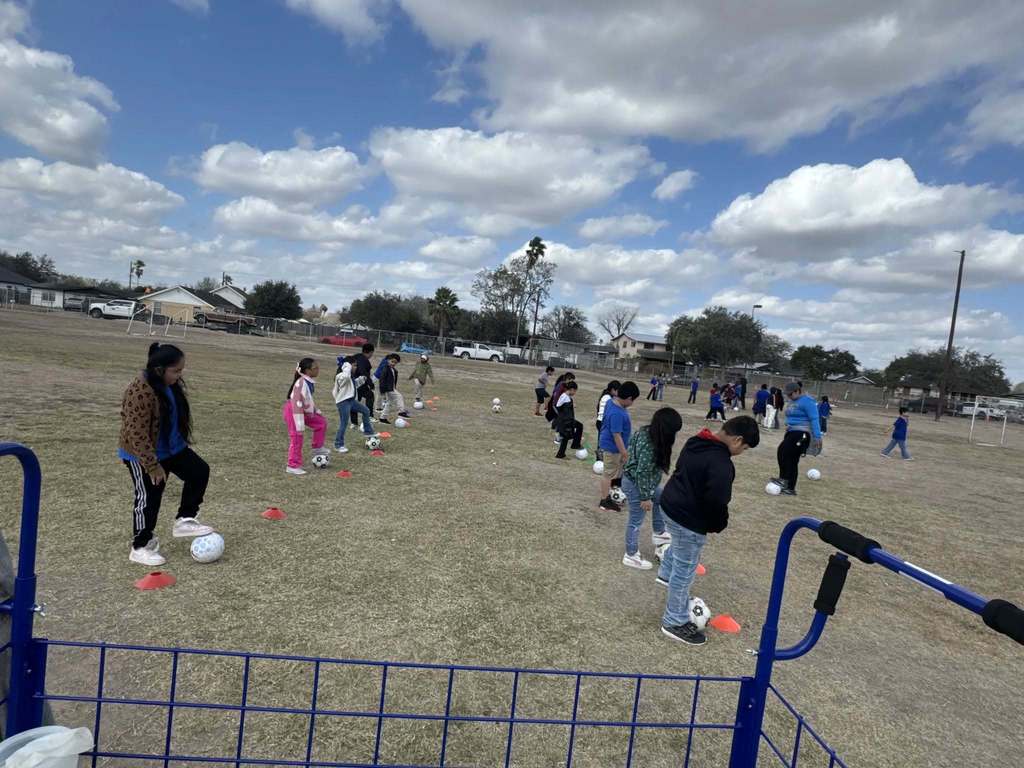 A.M. Ochoa Primary soccer drills