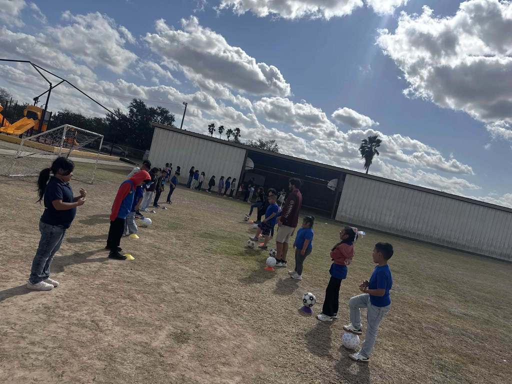A.M. Ochoa Primary soccer drills