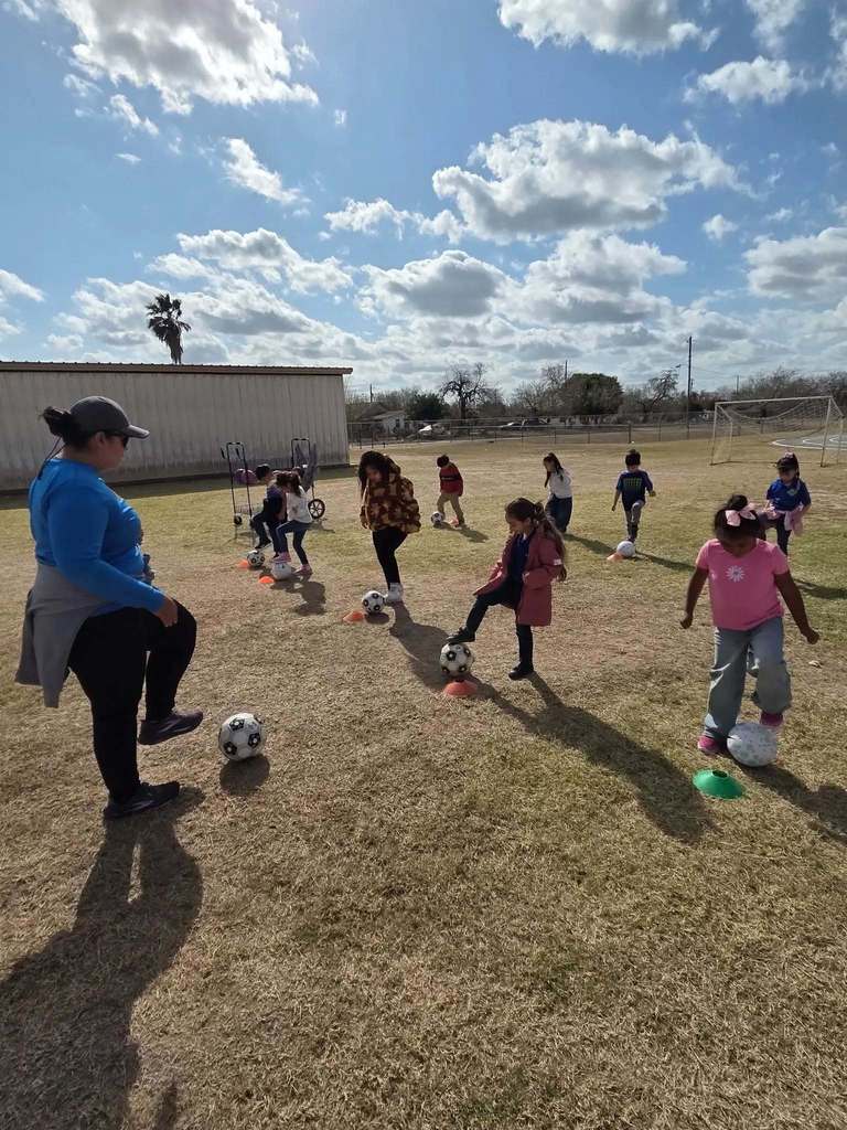 A.M. Ochoa Primary soccer drills