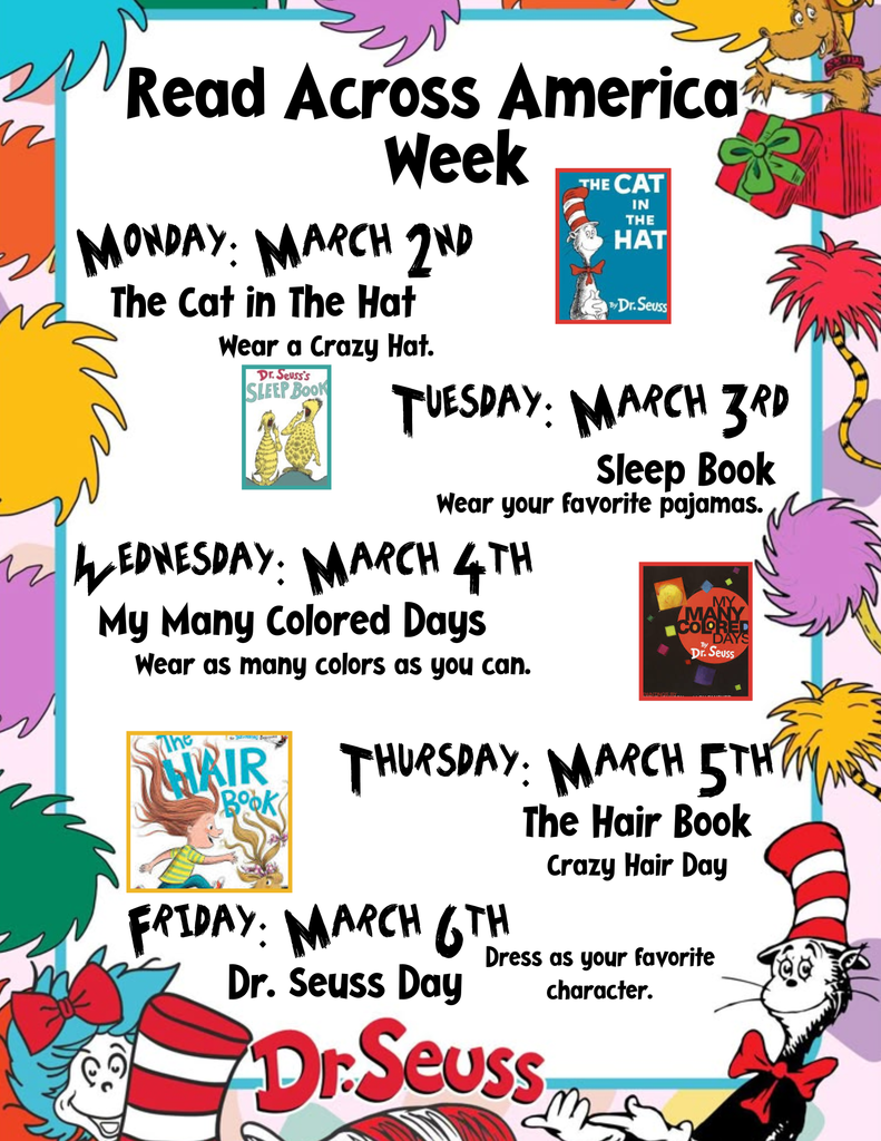 Read Across America Week English