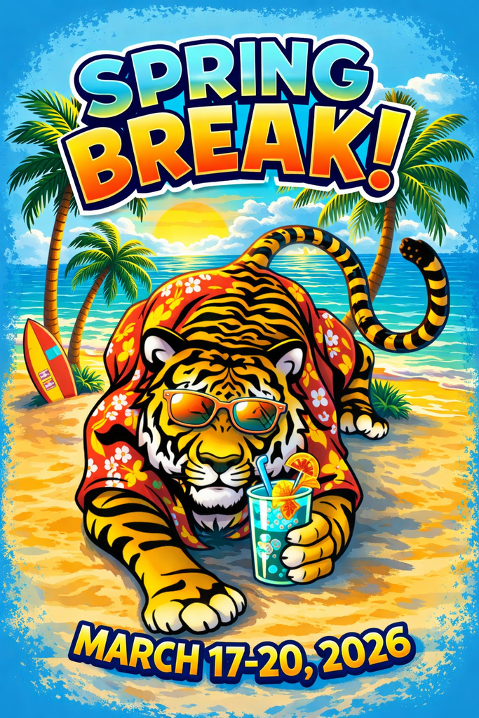 Spring Break Reminder