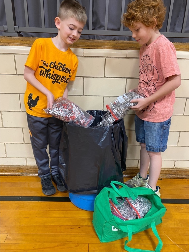 boys pouring pop tops