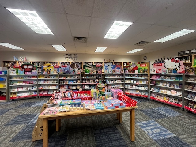 wide selection of books