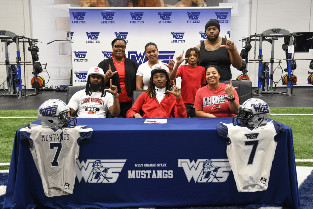 Ricky St Julien Signing Day Family