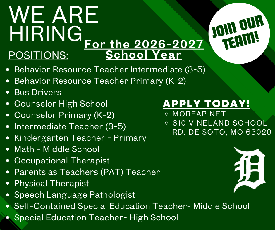 We are hiring flyer.