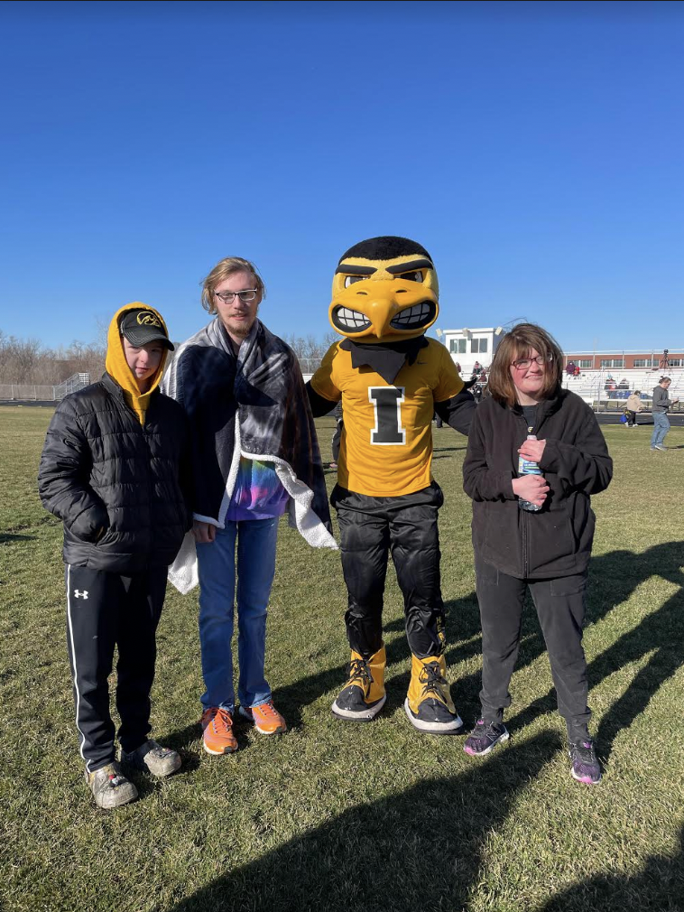 Mason Sieren, Alex Seawright and Erin Harmston