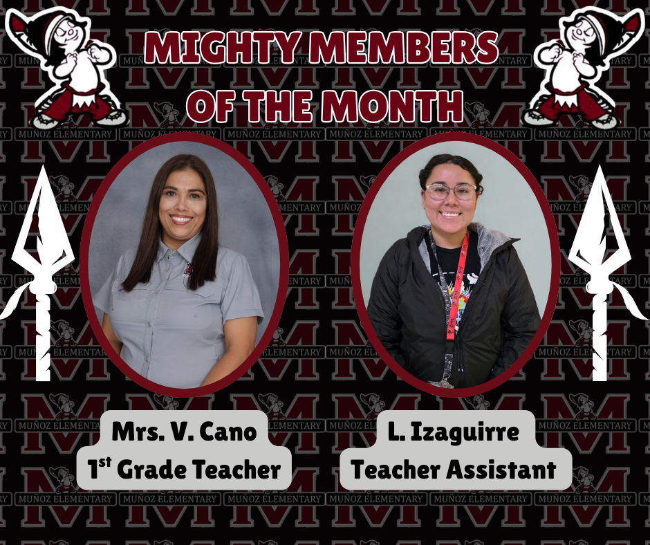 March teacher and staff of the month