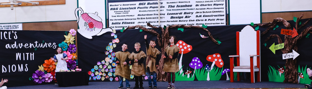 Image of the 3rd Grade Play