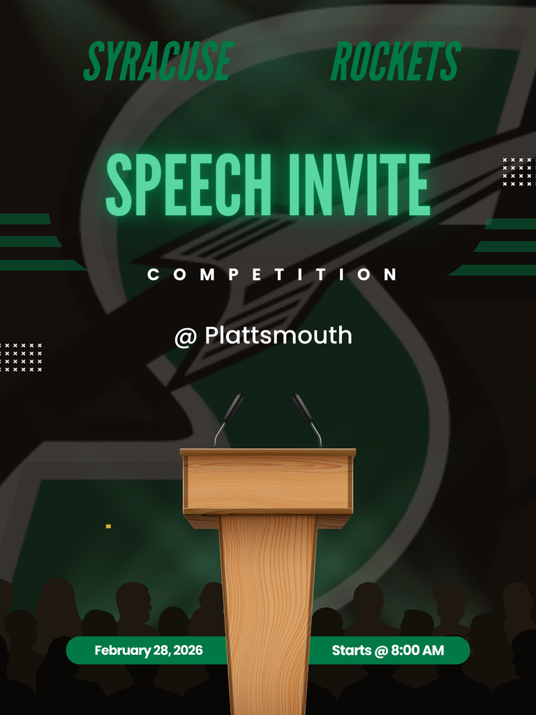 Speech Invite @ Plattsmouth