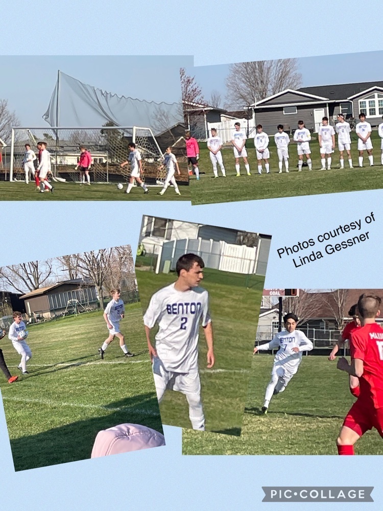 Benton Community Boys Soccer vs Marion 4-26-2022