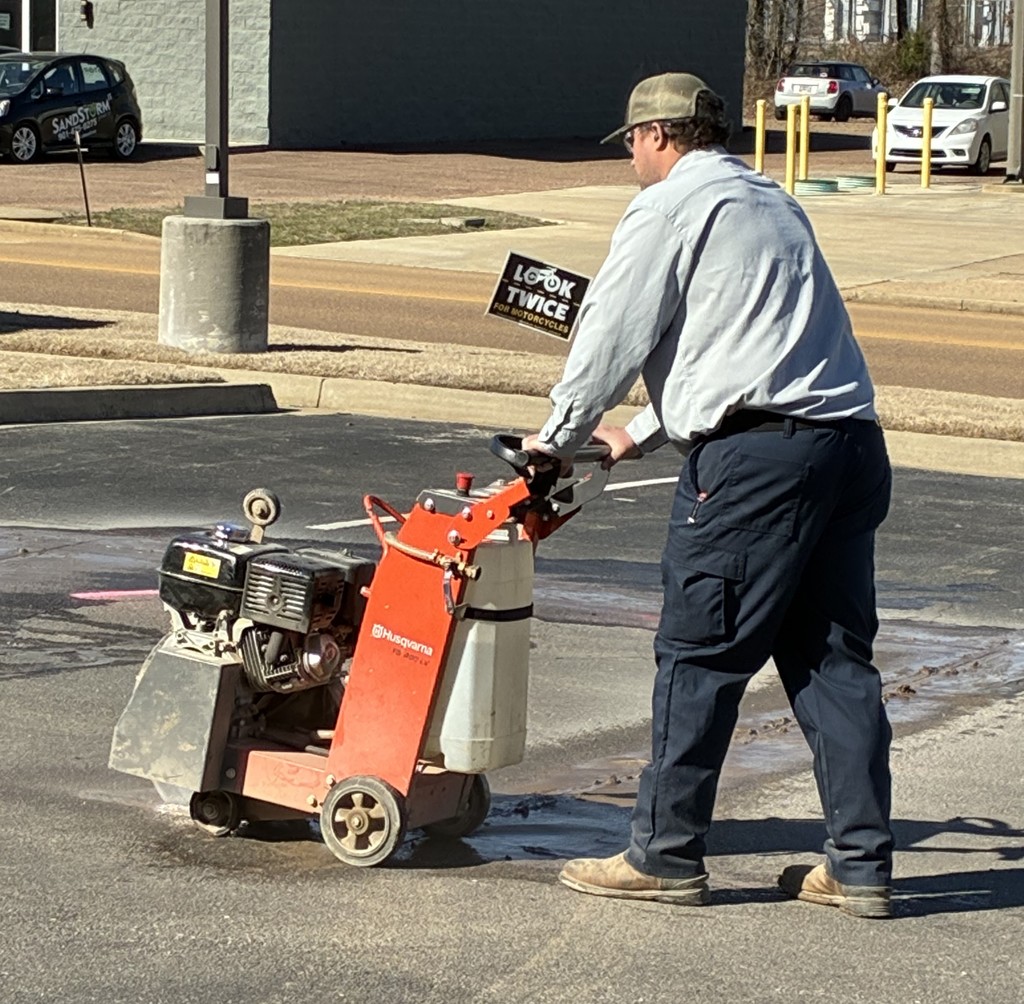 PW parking lot repair
