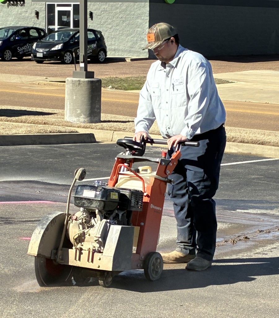 PW parking lot repair