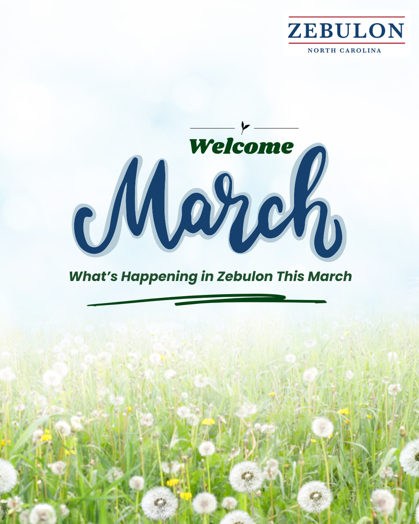 what's happening in zebulon this march