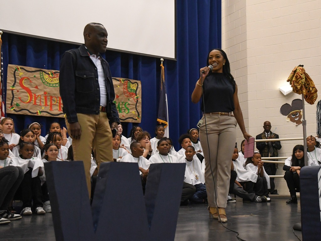 guest speakers on stage