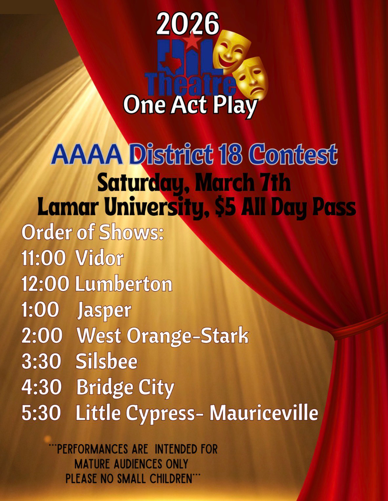 one act play schedule