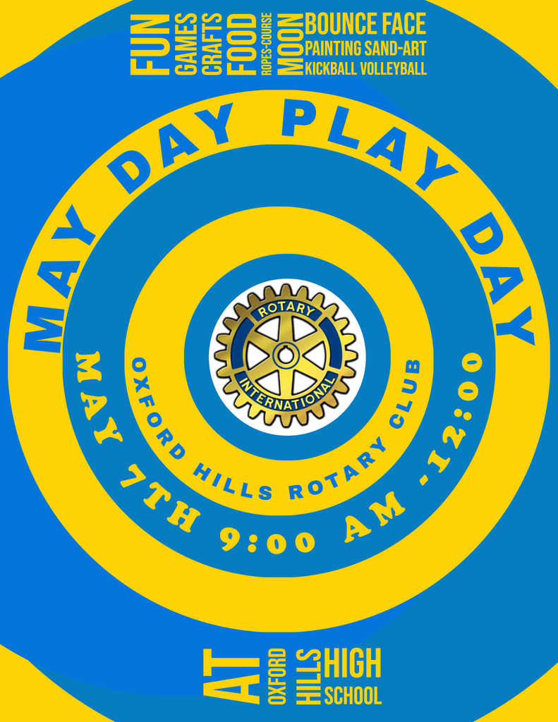 May Day Play Day flyer
