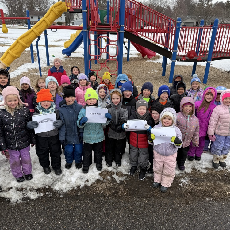 kindergarten students