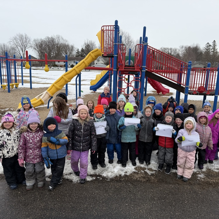 kindergarten students