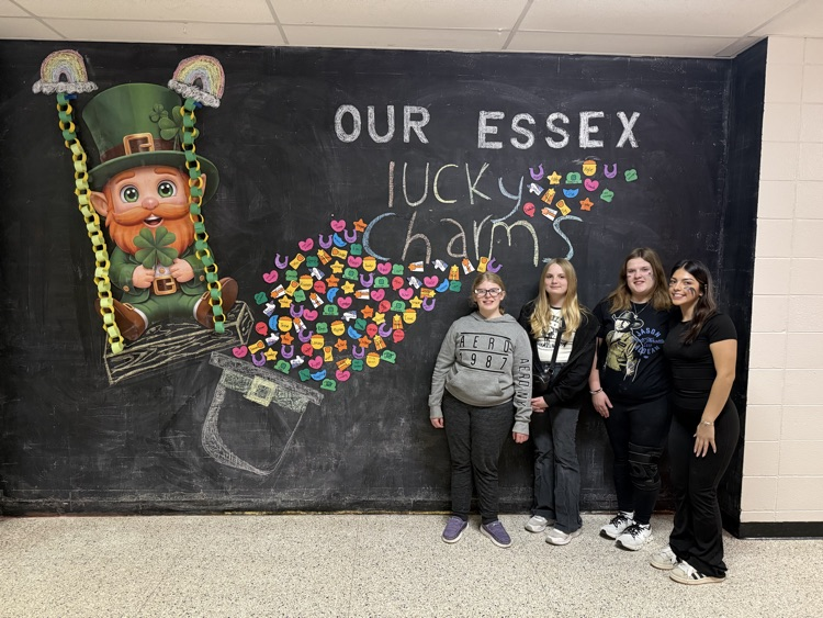lucky charms chalk wall 