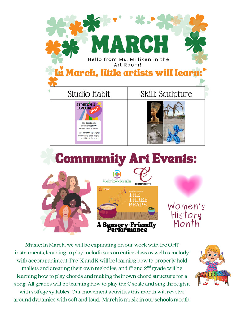 March Specials flyer