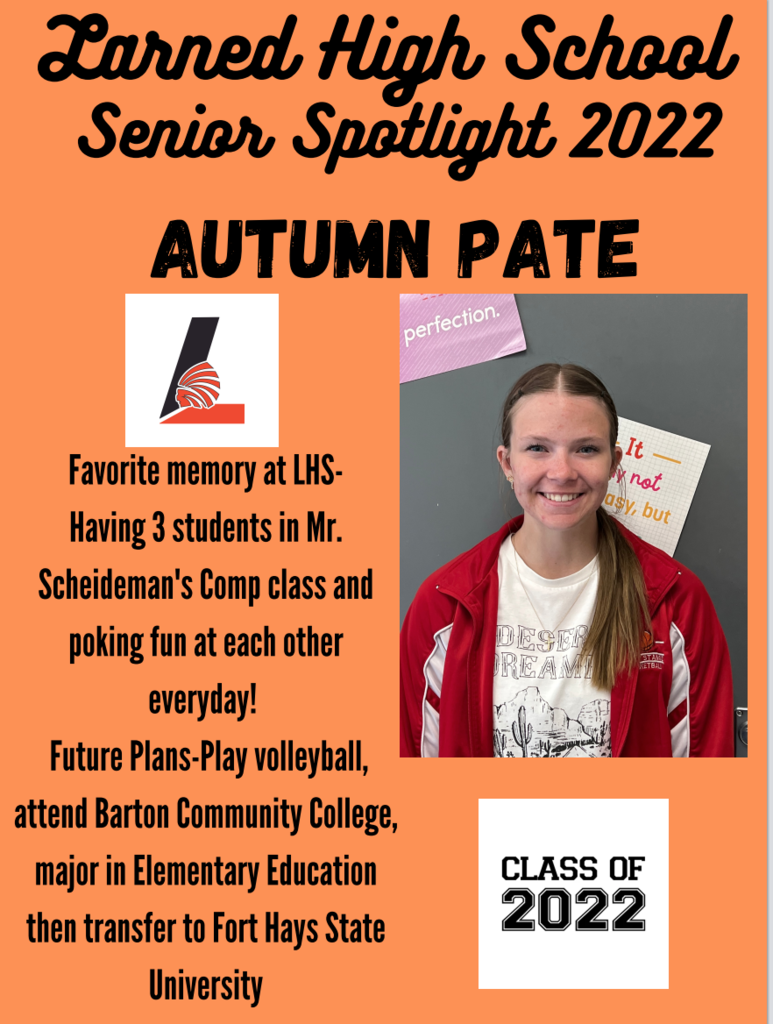 Autumn Senior Spotlight