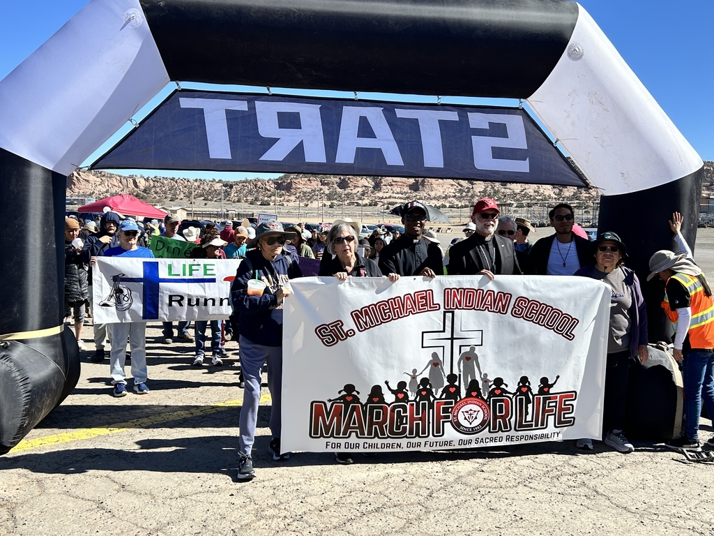 March for life starting line