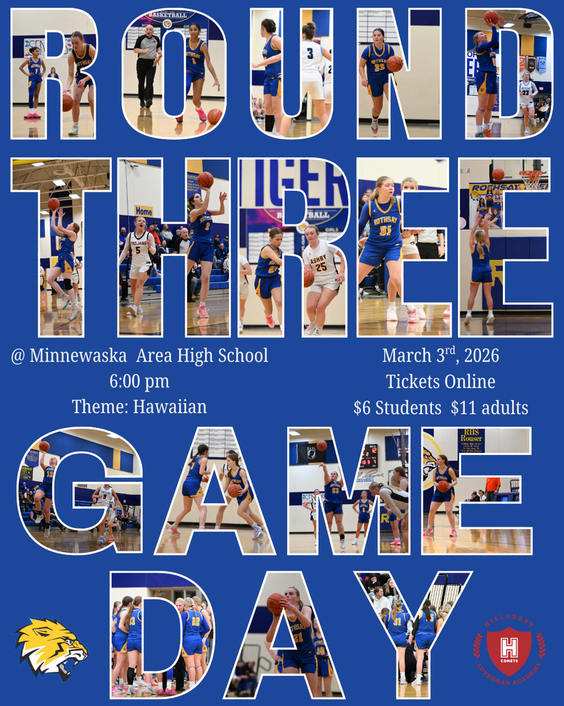 Round 3 for playoffs. Minnewaska High School at 6:00 PM.