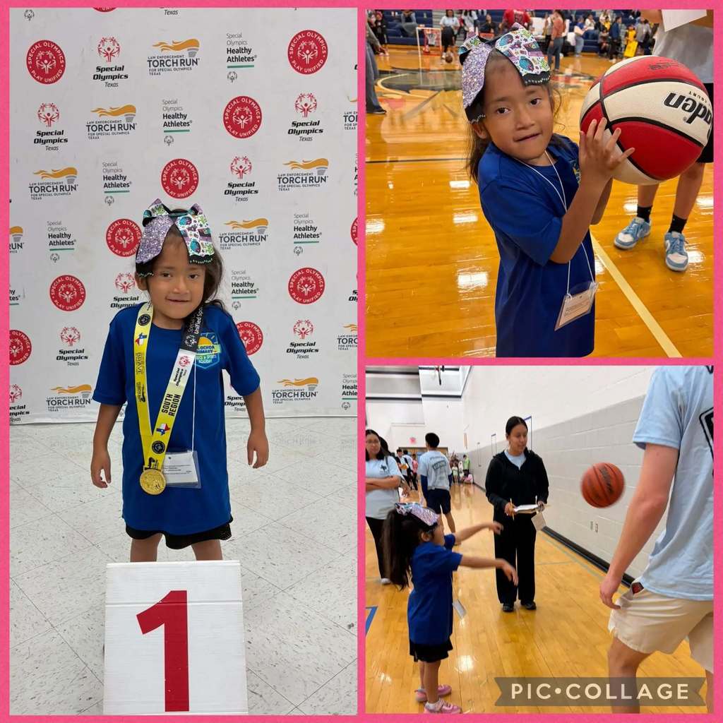 A.M. Ochoa 1st Grade Special Olympics Basketball Team
