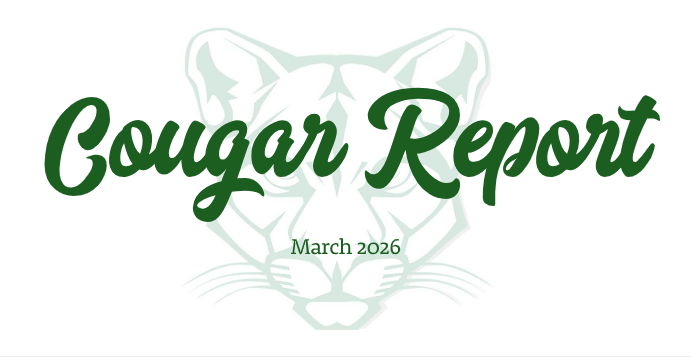 Cougar Report - March
