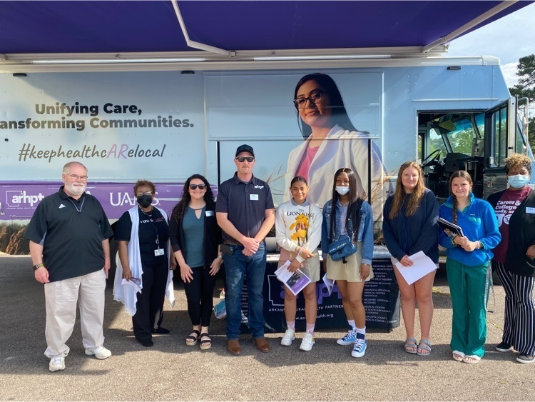 Mr. Scott Young invited UAMS Mobile Unit to Watson Chapel High school to give our students the opportunity to explore opportunities in health care .