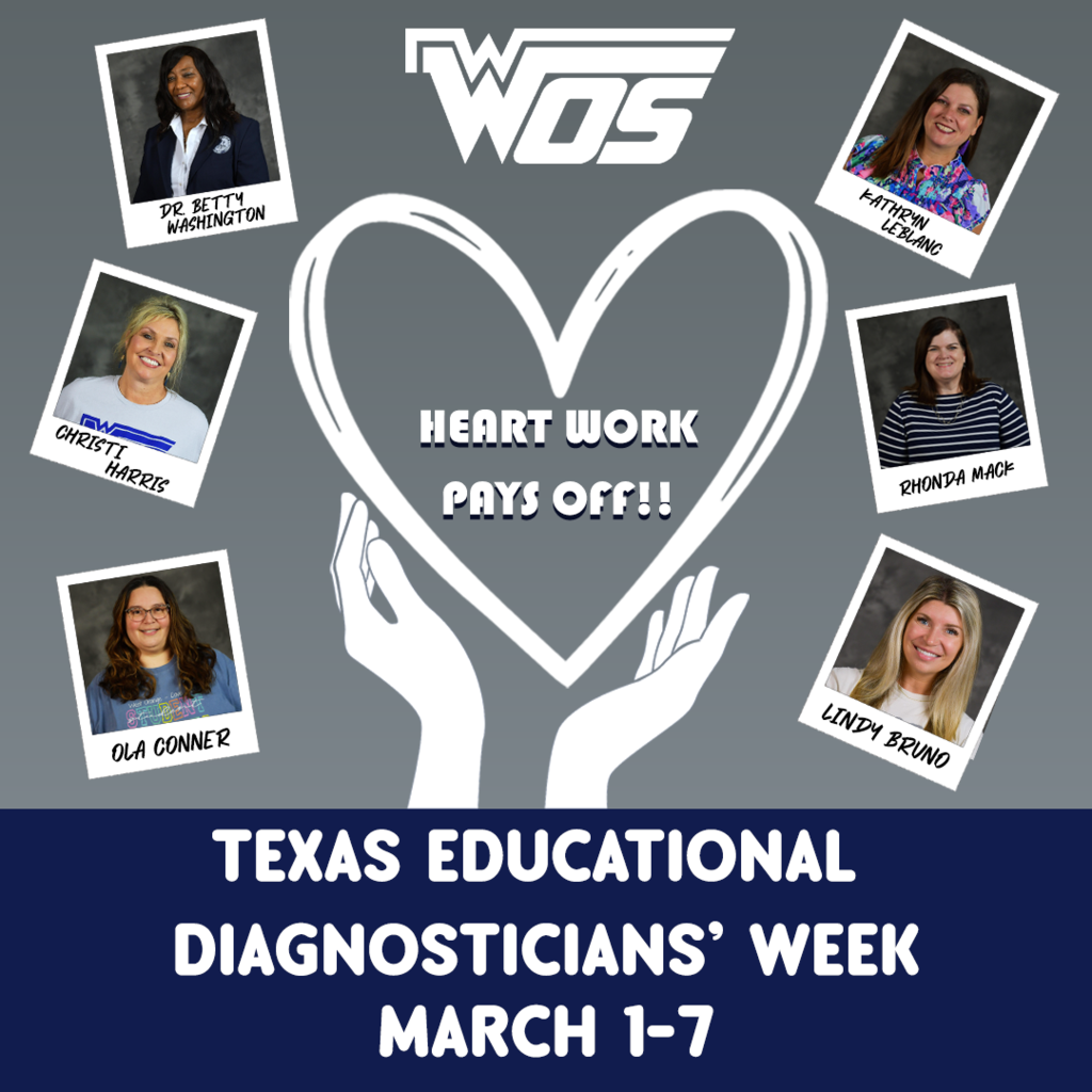 Social graphic thanking staff for Education Diagnostician's Week