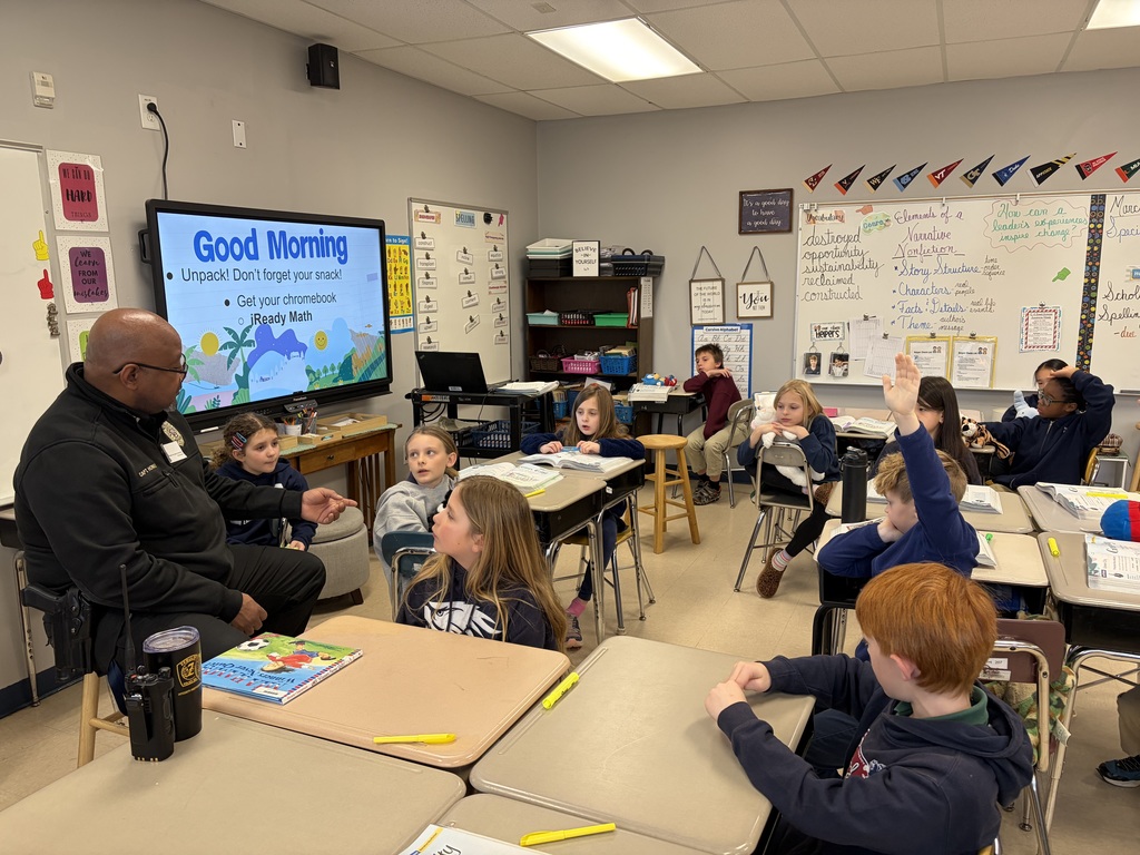 The Town of Zebulon was proud to take part in Read Across America by spending time with students at East Wake Academy’s Elementary School today.  Our team enjoyed reading with the students and sharing in their excitement for books and learning. It is always a privilege to connect with our local schools and invest in the next generation.  Thank you to East Wake Academy for welcoming us into your classrooms. We look forward to visiting again soon.  #TownofZebulon #ReadAcrossAmerica #CommunityEngagement #ZebulonNC #InvestingInOurFuture #TownofFriendlyPeople
