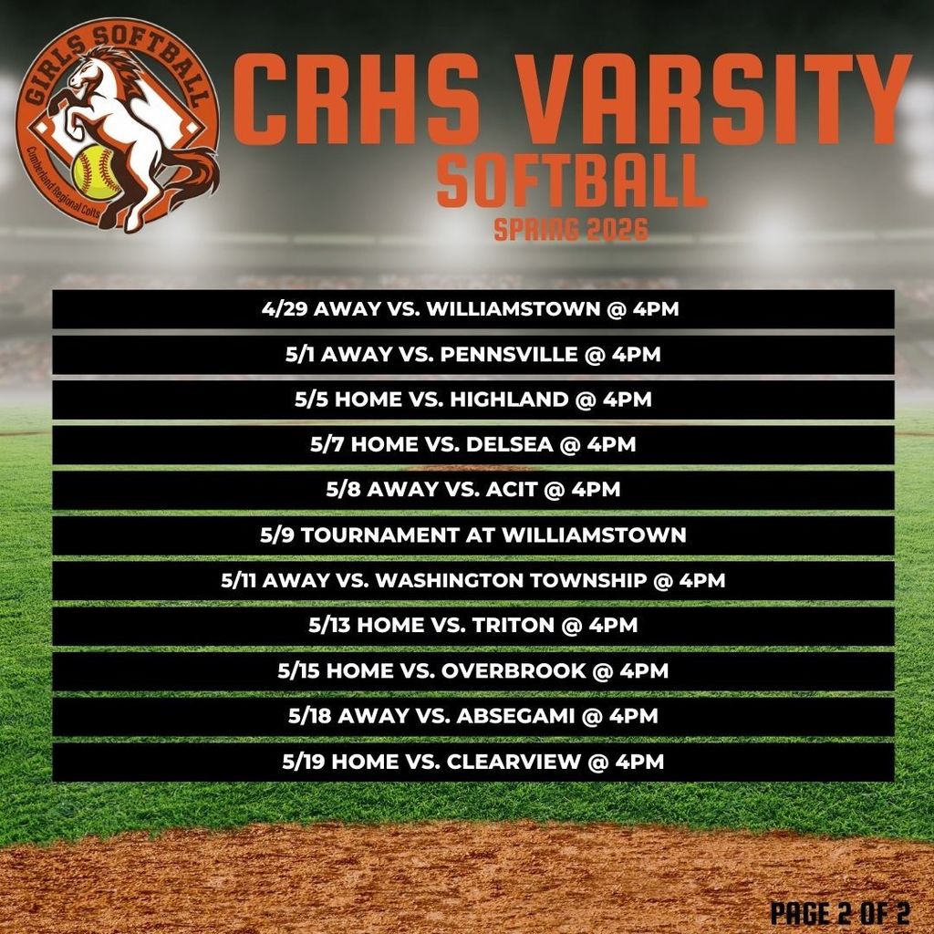 Softball Spring 2 of 2