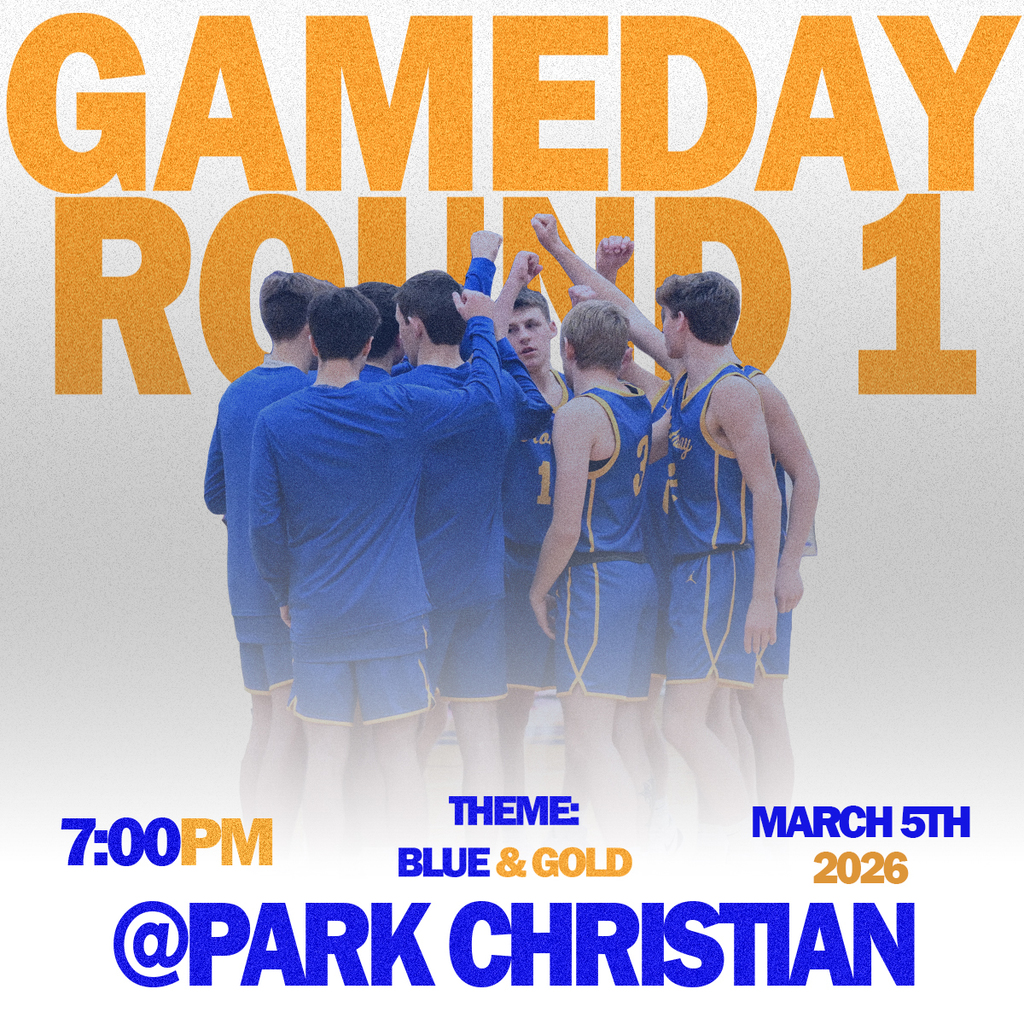 Round 1 at Park Christian on Thursday, March 5th at 7pm.