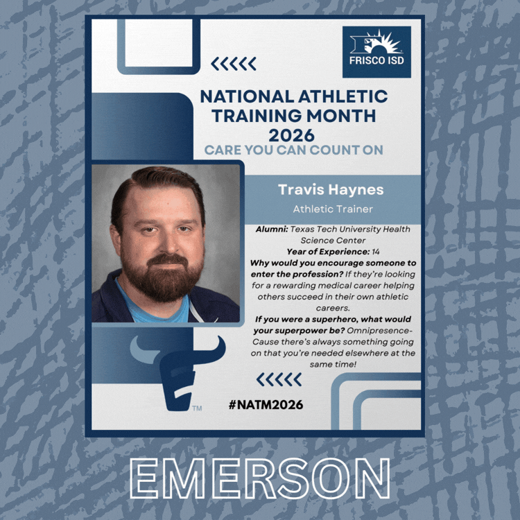 Picture of Emerson Athletic Trainer.