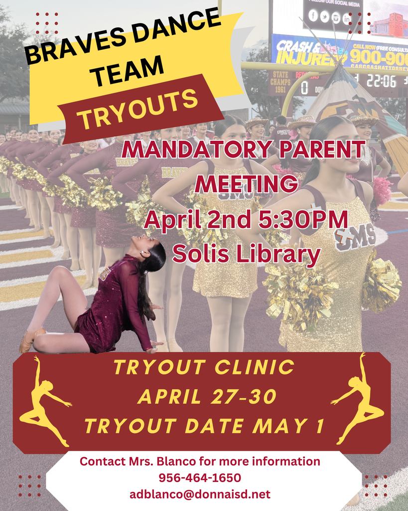 Dance Team Tryout Flyer