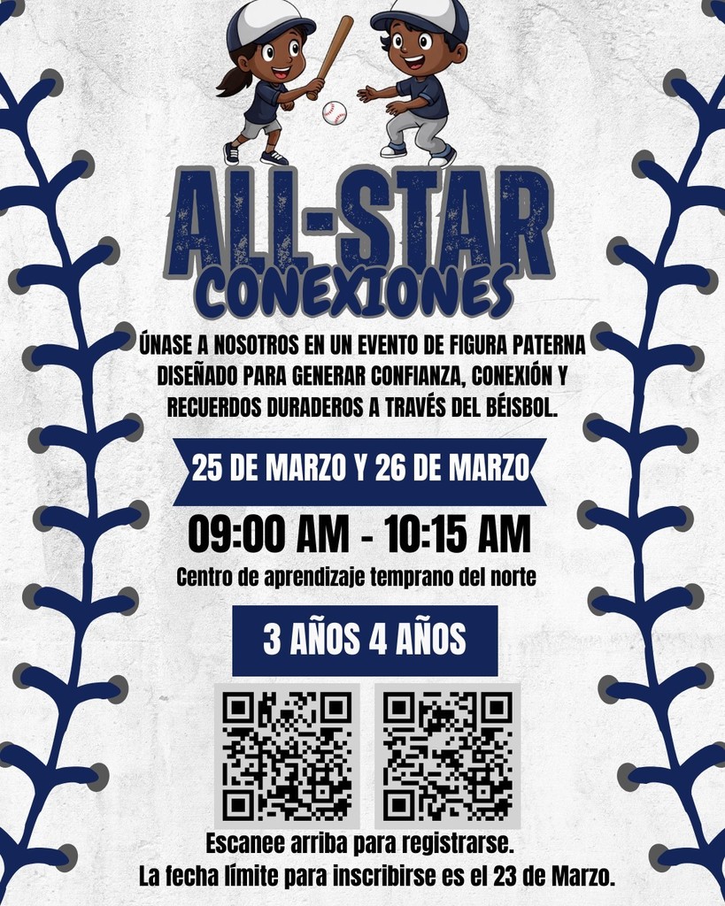 Evento de béisbol Father Figure el 25 y 26 de marzo en NELC